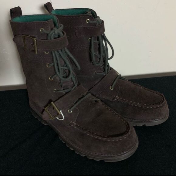 Ralph Lauren Brown Leather Boots - Picture 2 of 7